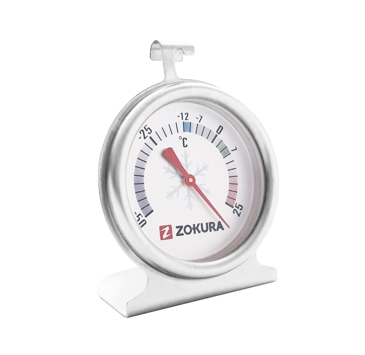Termometru frigider, Zokura, -50°C/25°C, inox - imagine 3